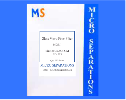 Micro Separations Micro Glass Fiber Filter Type-MGF/1 – eliseshops